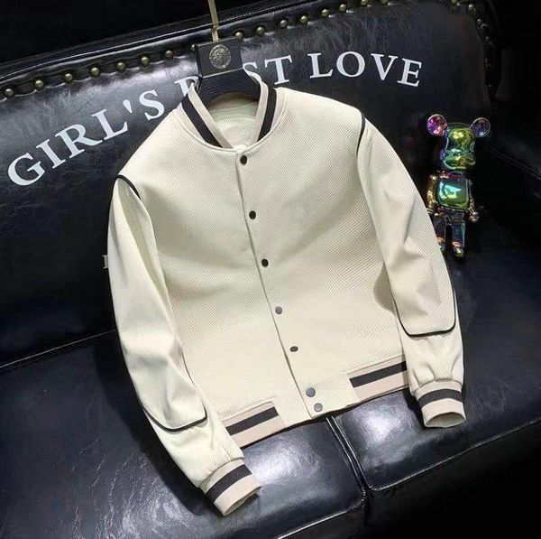 

men outerwear coats new launched men's jacket pring autumn outwear windbreaker zipper clothes jackets coat outside can sport men's, Black;brown