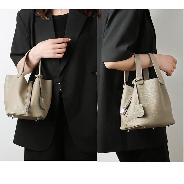 

shoulder bags crossbody bag designer mid tote evening bags ture genuine leather women lady tote bag totes luxury fashion style multi color