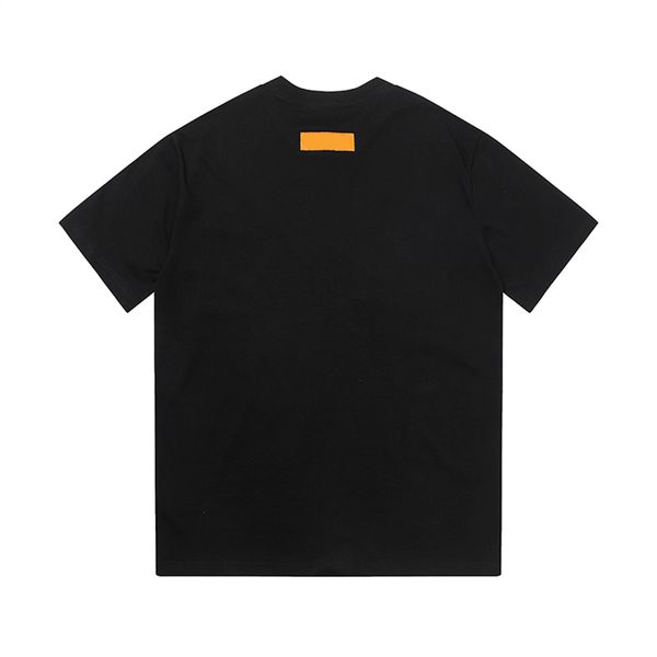 

mens designer t shirt letter print tees men women short sleeve hip hop style black white t-shirts luxury tee shirt size s-xl, White;black