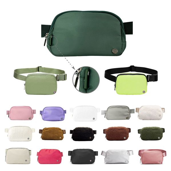 

fashion lulu everywhere fleece belt chest yoga bag teddy luxury womens mens designer lu canada sell well lul fanny pack waistpacks handbag c