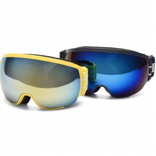 

winter ski snowboard goggles uv400 big vision profession spherical mask skiing men women snow snowmobile eyewear sci glasses