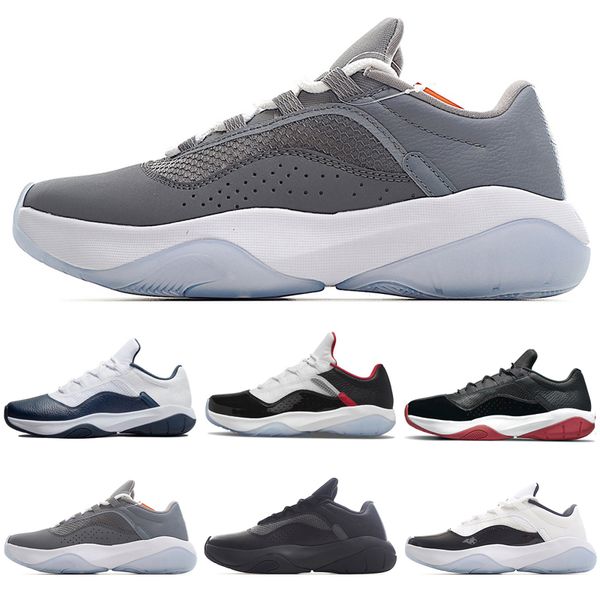

jumpman 11 11s basketball shoes low 72-10 cool grey bred pure violet concord blue bright citrus space jam mens sports sneakers navy velvet t