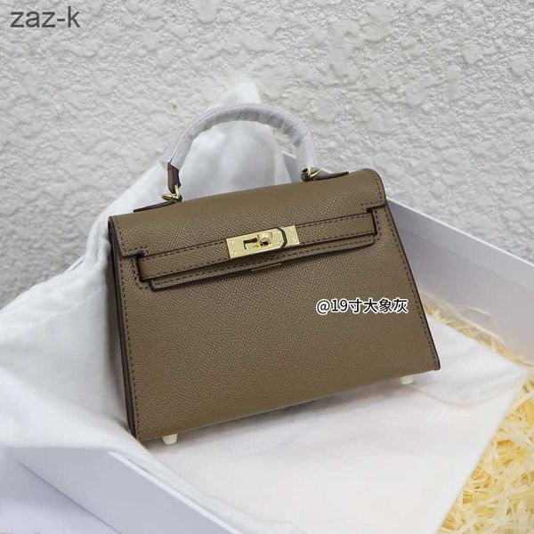 

bags handbag kellies classic 19cm grain herme women's bag mini 2023 palm luxury cow designer leather one shoulder diagonal bnps