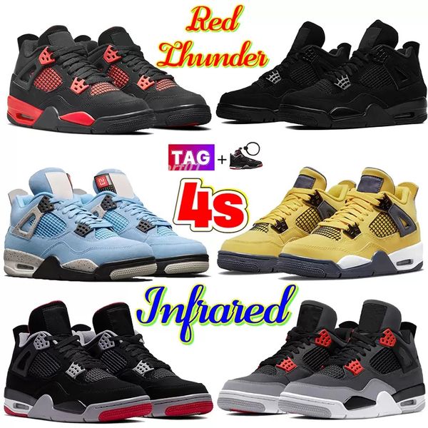 

basketball shoes for men women 4 4s military black cat sail red thunder white oreo cactus jack blue university infrared cool grey mens sport