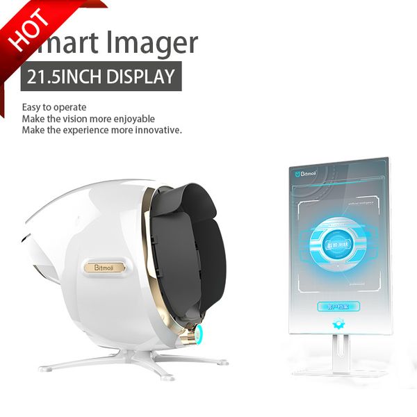 

portable 3d ai face skin diagnostics beauty items analyzer facial tester scanner magic face mirror device skin analysis machine skin testing