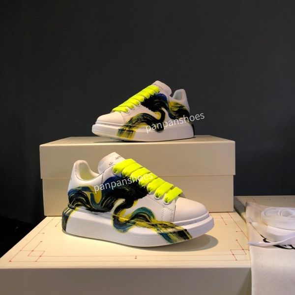 

2023 men brand trainer shoes designer sneakers mens womens outdoor casual shoes printed shoe size34-46, Black