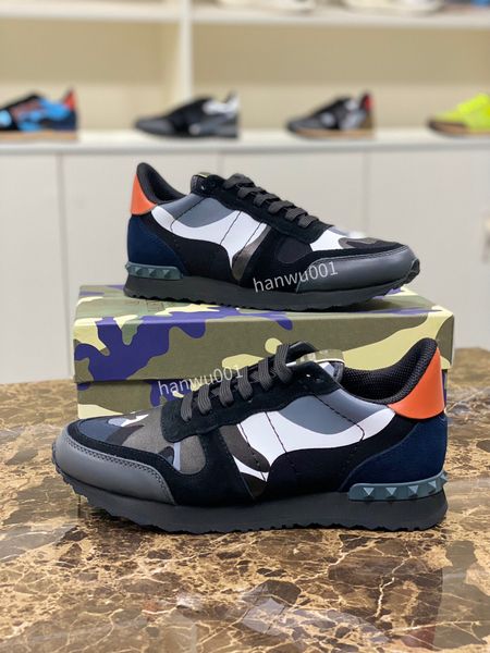 

fashion casual shoes trendy sneakers men genuine leather skateboard studded sport skateboarding trainers size38-46, Black