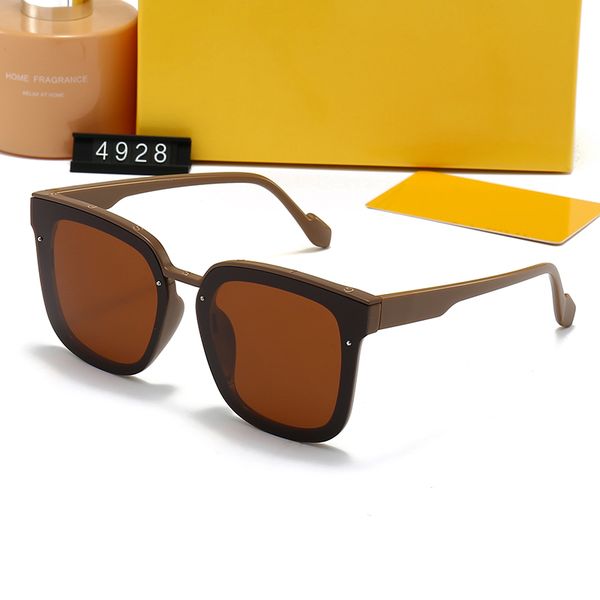 

2023 new classic polarized sunglasses women designer 4928 luxury brand alloy metal polaroid hd tempered glass lens retro glasses sun glasses, White;black