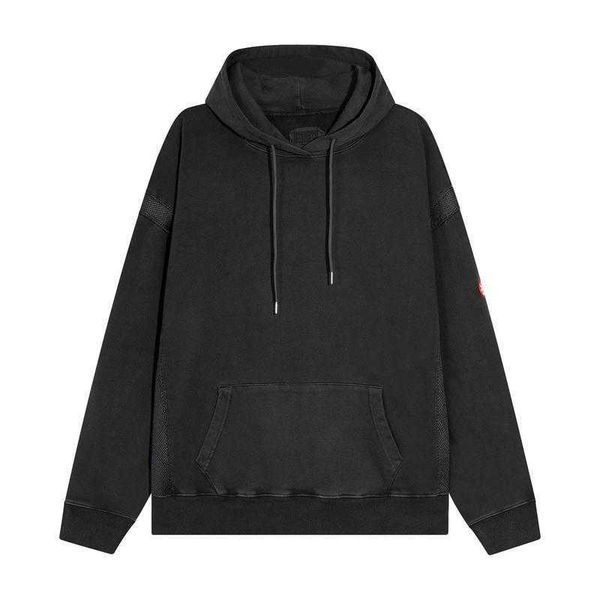 

men's hoodies sweatshirts 22ss vintage batik washed cavempt hoodie men women eu size 100 cotton cavempt sweatshirt fashion autumn winte, Black