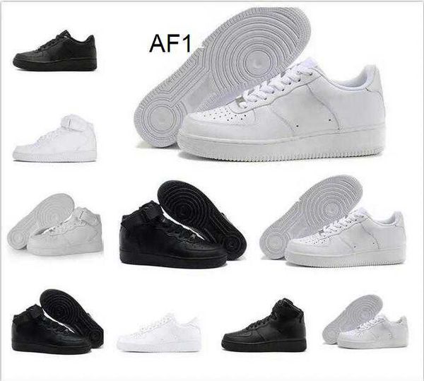 

wholesale 2022 new designers outdoor men low skateboard shoes af1 one forces all white black wheat airs high women running sports sneakers