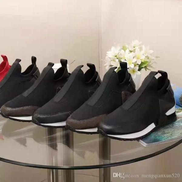 

men casual shoes women travel leather sneaker fashion lady designer running trainers letters shoe platform printed gym sneakers large size 3, Black