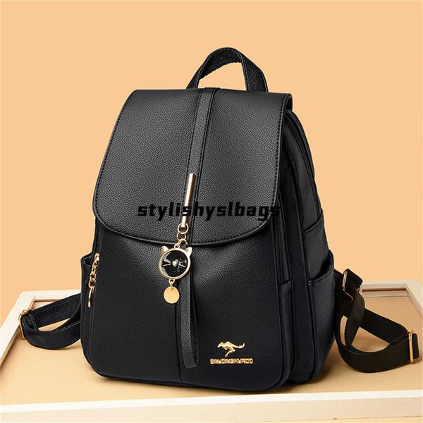 

backpack bgapack women backpack soft leather back pack ladies school backpack for teenager girls casual travel bag sac a dos 020823h