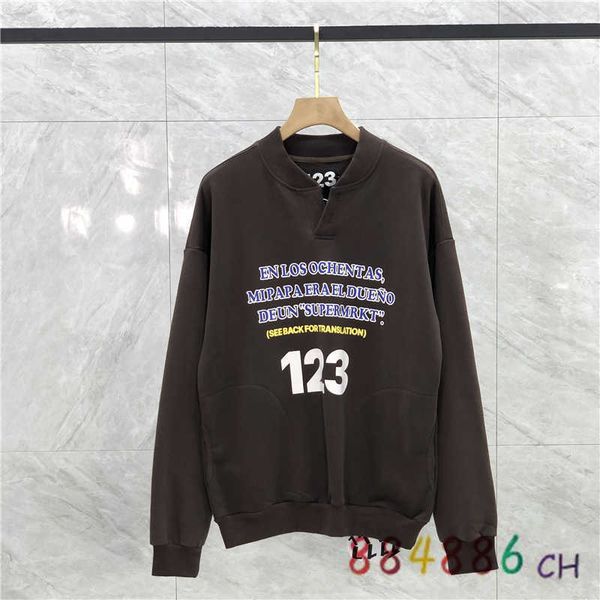 

men's hoodies sweatshirts coffee rrr123 sweatshirts men women foam letters print streetwear pullovers rrr123 leisure sports comfortable, Black