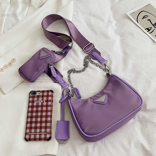 

2020 luxury handbags women bags designer vintage shoulder bag oxford small crossbody bag for women black yellow purple beige