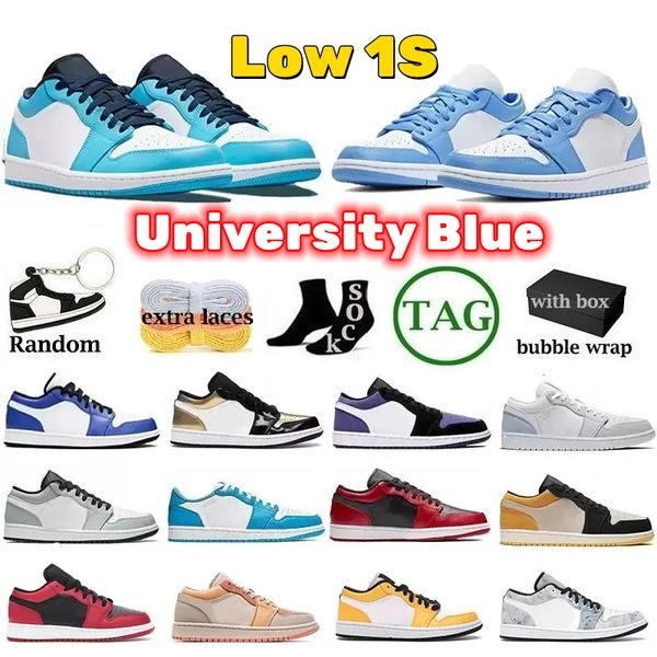 

jumpman 1s low basketball shoes unc university blue hyper royal court purple light smoky grey pine green shadow reverse bred sports men wome