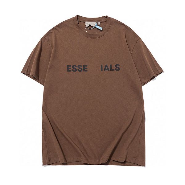 

men's plus tees polos round t-shirt plus size neck embroidered and printed polar style summer wear with street pure cotton v12w, Black;brown