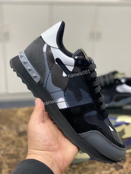 

fashion casual dress shoes trendy sneakers men genuine leather skateboard studded sport skateboarding trainers size38-46, Black
