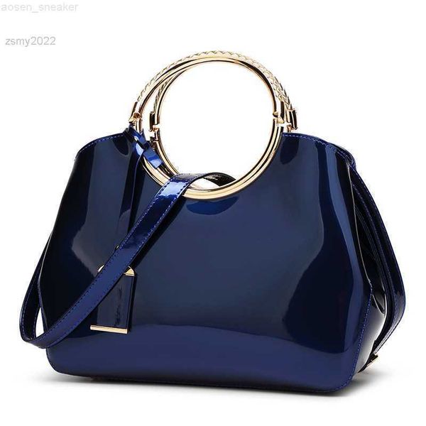 

2022 famous brands women bag quality handbags patent leather ladies cross body messenger shoulder bags bolsa feminina