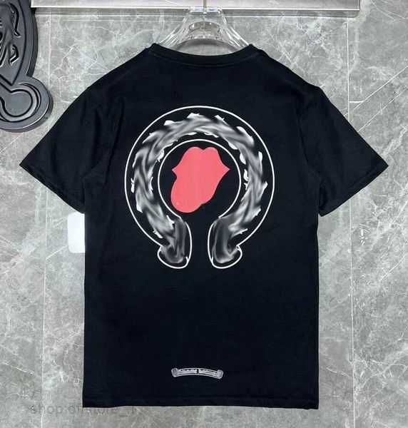 

classics t shirts sanskrit cross print dhbw heart brand crew neck chromes short sleeves tees ch t-shirts sweater 4 mpjo, White;black