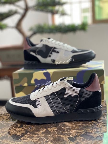 

2023 sneakers dress shoes trainers sports lace-up famous brands patent leather mesh rubber sole fabric nylon outdoor casual size38-46 xg2107, Black