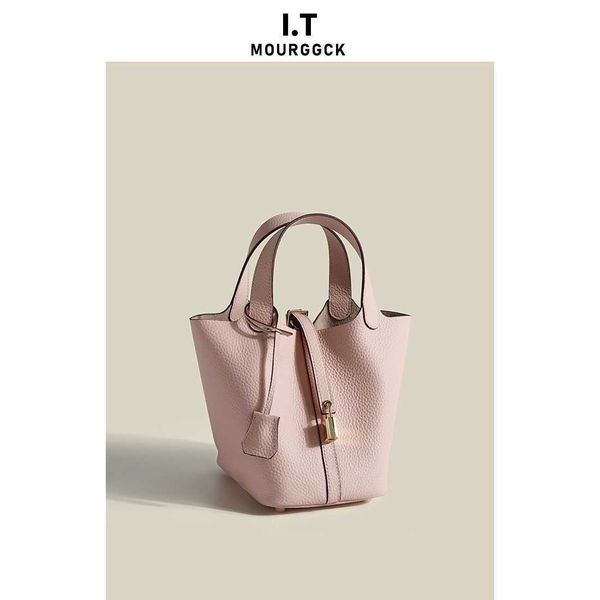 

designer herme shoulder bags for women online outlet high definition cowhide bucket 2023 new leather vegetable8nbn