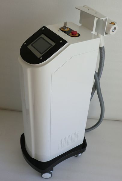 

medical ce approved vertical q-switched nd yag laser 1064/532/1320nm tattoo removal, Black