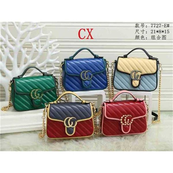 

20% off handbag 2023 new bag cover twill contrast color postman women's
