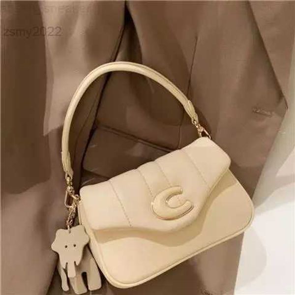 

2022 new luxury women handbag pu leather letter flip cover underarm bag ladies shoulder crossbody bags and purses