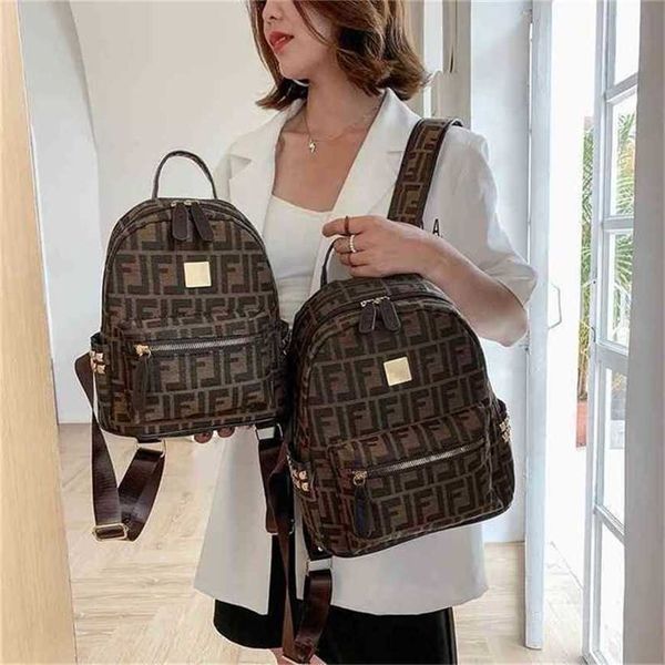 

26% off handbag 2023 new bag trend double large backpack letter printed