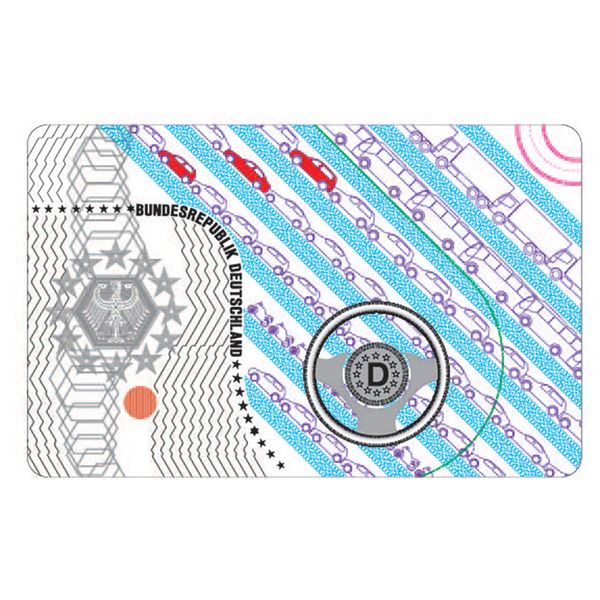 

customized id card driver license transparent hologram overlay sticker lamination film