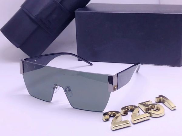 

summer sunglasses for men women 2251 style anti-ultraviolet retro plate plank frame fashion eyeglasses random box, White;black