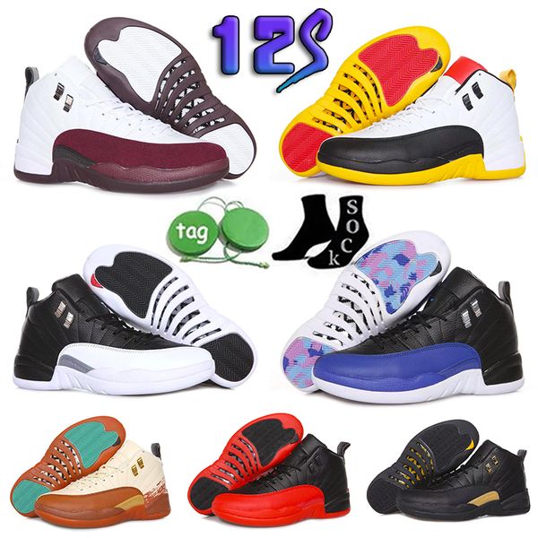

2023 12 12s men high basketball shoes twist utility grind indigo flu game dark concord jumpman ovo white reverse taxi fiba gamma blue traine