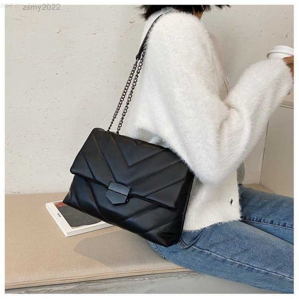 

fashion bags for women with metal chain women's luxury leather shoulder bag large capacity designer crossbody bags women purses