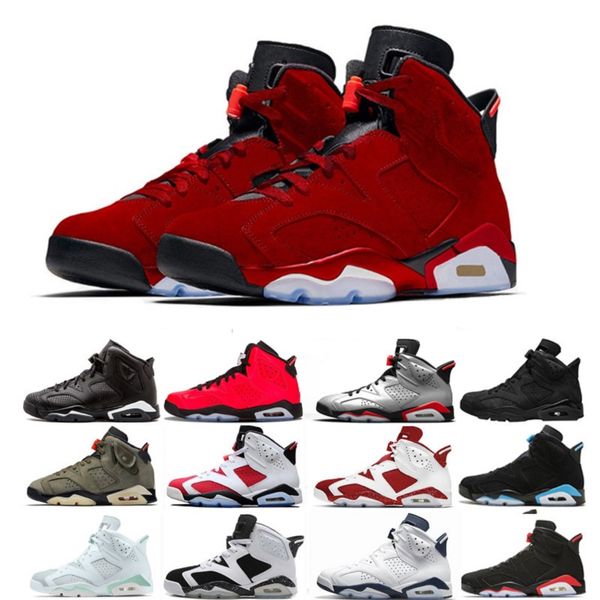 

jumpman 6 6s mens basketball shoes unc black infrared hare gold hoops bordeaux alternate carmine washed denim mint foam men trainers sports