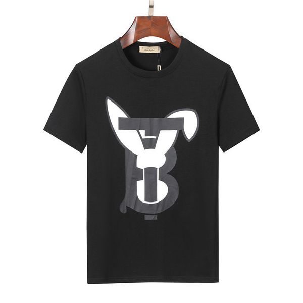 

luxury classic mens t shirts brand fashion men sanskrit letter t-shirt horseshoe cross designer tshirts man hip hop sweater summer loose wom, White;black