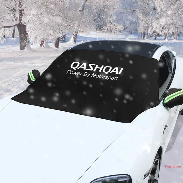 

car magnetic front windshield snow cover sunlight blocker for nissan qashqai j10 2013 2017 2011 2014 j11 2022 car accessories