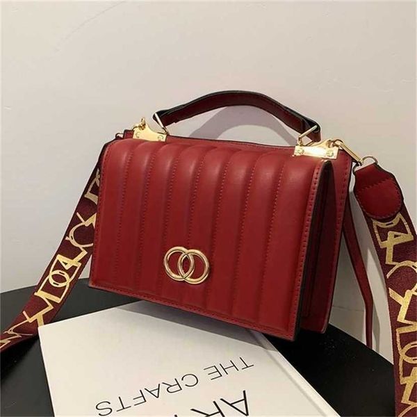 

30% off handbag 2023 new bag texture letter women's portable shoulder armpit cross messenger small square
