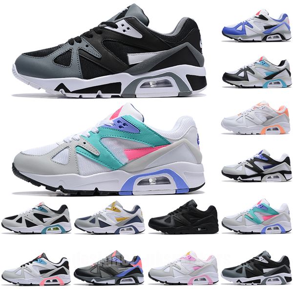 

structure triax 91 running shoes mens women triple black smoke grey purple rose white teal pink orange navy trainers sports sneakers size 36