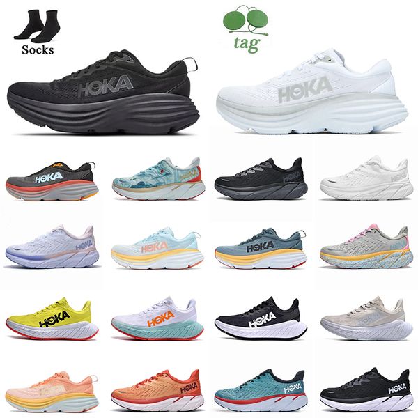 

running shoes hoka one bondi 8 clifton triple black white amber yellow pear carbon x 2 kawana challenger atr 6 lifestyle shock absorption sp