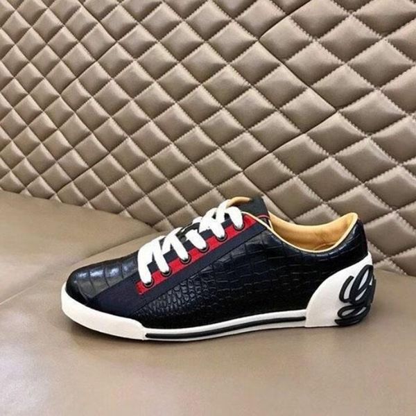 

luxury men's retro low-printing designer mesh slip-on running shoes ladies fashion mixed breathable mjjjj000000001, Black