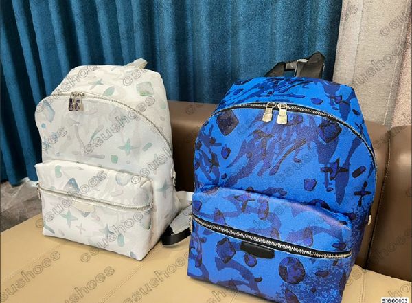 

m21429 m21395 discovery backpack room with a view mens designers cloud pattern bookbag monograms eclipse canvas leather boys basketball luxu