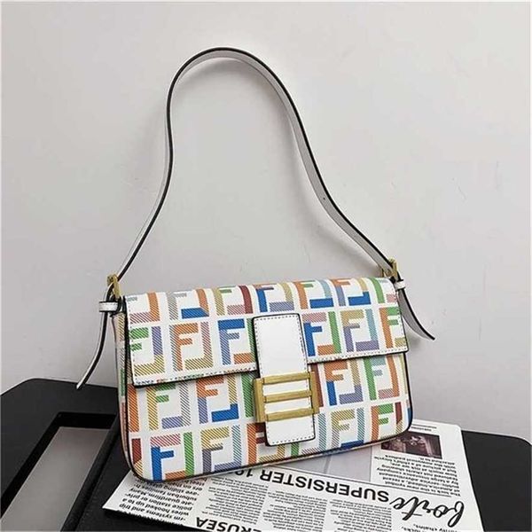 

28% off handbag 2023 new bag club retro underarm red color printing