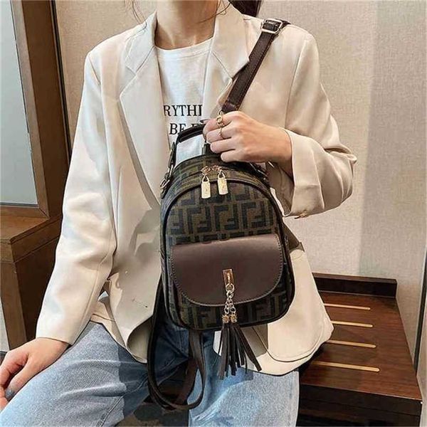 

10% off handbag 2023 new bag printed backpack trend multifunctional shoulder