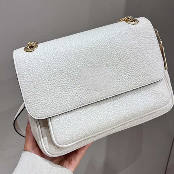 

shoulder bags 2023 new lychee pattern klare 25 flap organ bag classic old flower armpit chain bag one shoulder messenger for women