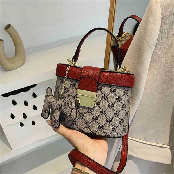 

26% off handbag 2023 new bag women's sense female korean printing portable trend