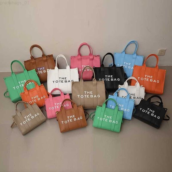 

luxury designer bag tote women handbags letter shoulder bags 2023 brands soft pu shopper purses crossbody for clutch