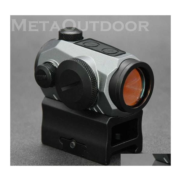 

scopes tactical reflex 1x red dot sight rifle scope with high low picatinny weaver mount base fmc hd transparency coating drop deliv dhlzs