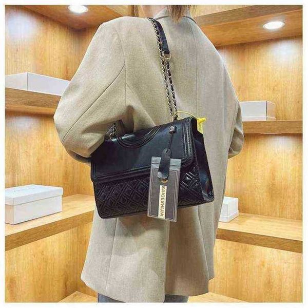 

32% off handbag 2023 new bag shoulder messenger large capacity embossed chain women's