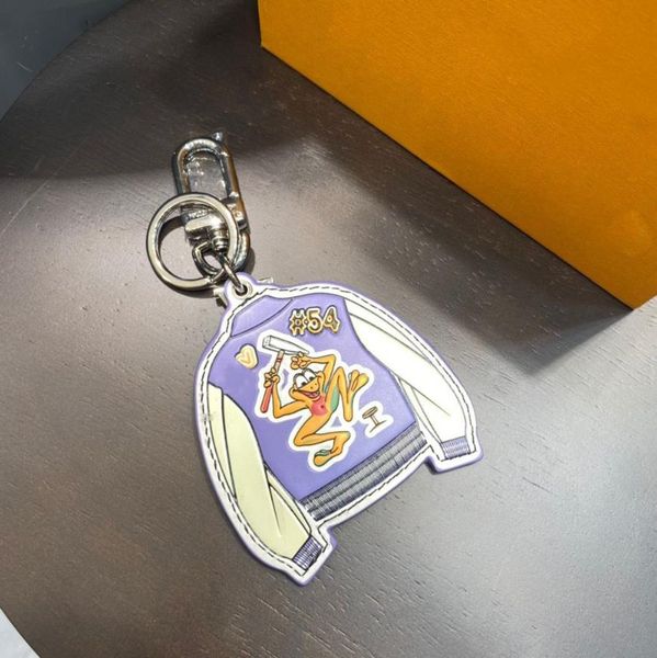 

new leather men's and women's key rings luxury key rings suitable for all, Silver