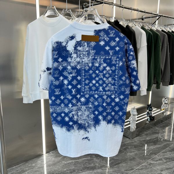 

men's plus tees & polos designer letter t shirts tee sweatshirt fashion street short sleeves summer casual t-shirt breathable men women, Black;brown
